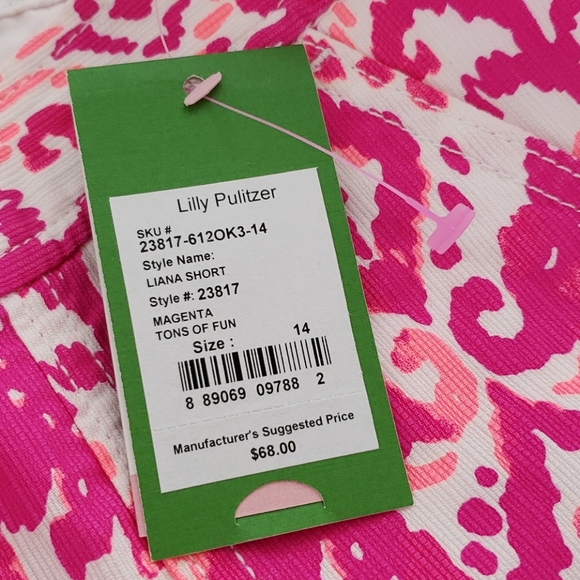 NWT Lilly Pulitzer Shorts Tons Of Fun - Picture 6 of 6